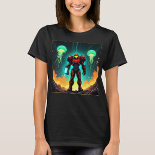Camiseta super-herói