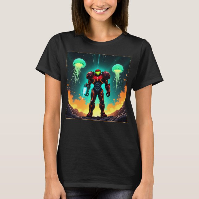 Camiseta super-herói (Frente)