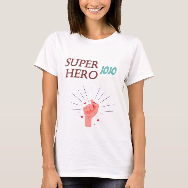 Camiseta super herói (Frente)