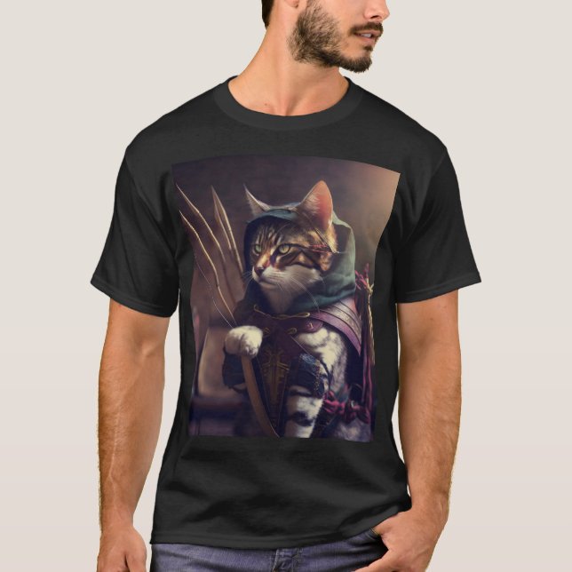 Camiseta Super-herói Cat (Frente)