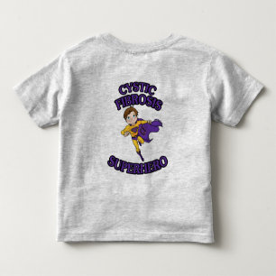 Camiseta Super-herói da fibrose cística de Jordão…