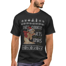 Camiseta Super-Herói de Gengibre Natal Divertido