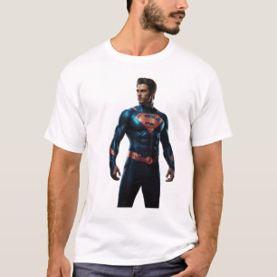 Camiseta Super-herói de projeção
