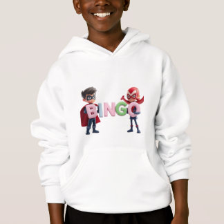 Camiseta Super-herói Duo Ortografia "BINGO" - 3D Reprodutiv