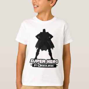 Camiseta Super Herói Em Disfarce