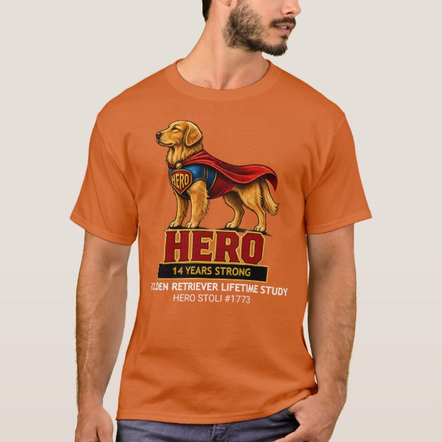 Camiseta SUPER-HERÓI escuro     (Frente)