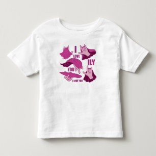 Camiseta Super-herói ILY - Design ASL
