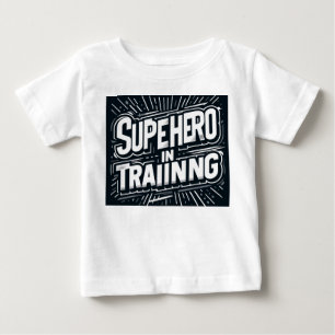 Camiseta Super-herói no treinamento
