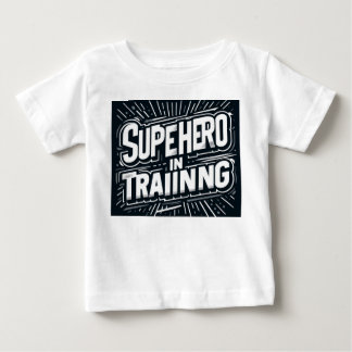 Camiseta Super-herói no treinamento