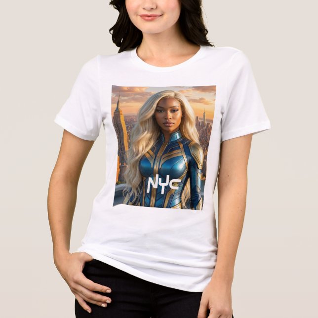 CAMISETA SUPER-HERÓI - NOVA YORK (Frente)