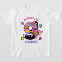 Super-herói Nove Garota de Aniversário 9ª Super Ra