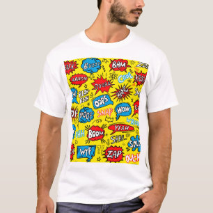 Camiseta Super Herói Saga: Bons Padrões em Quadrinhos