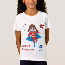 Camiseta Super-herói Sensacional Birthday Fantástico
