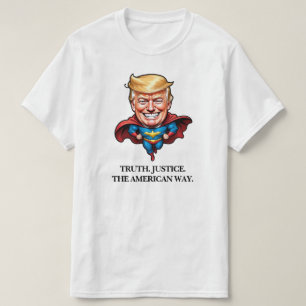 Camiseta Super Herói Trump