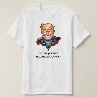 Camiseta Super Herói Trump
