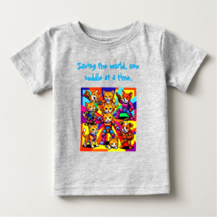Camiseta Super-heróis da Moda