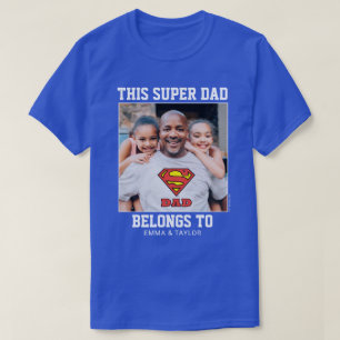 Camiseta Super-Homem Este Super Pai Pertence A