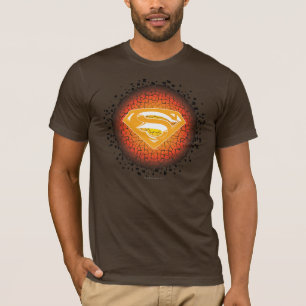 Camiseta Super-Homem Estilizado Logotipo do suporte