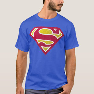 Camiseta Super-Homem  Logotipo de pontos em dificuldades