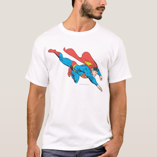 Camiseta Super-homem mergulha direito (Frente)