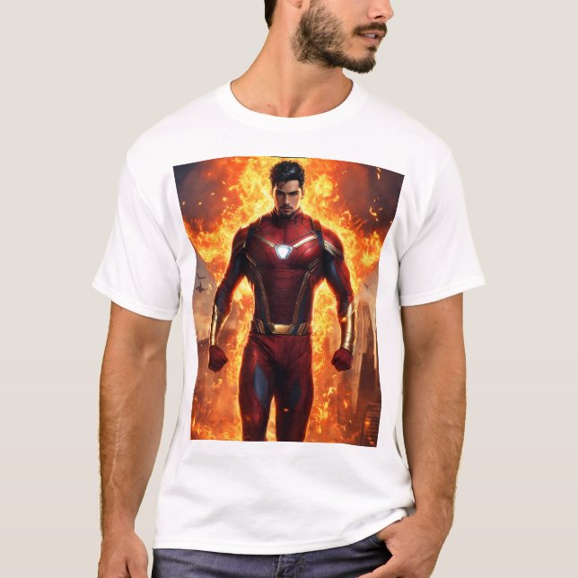 Camiseta "Super-Homem: O Emblema da Força e Esperança" (Frente)