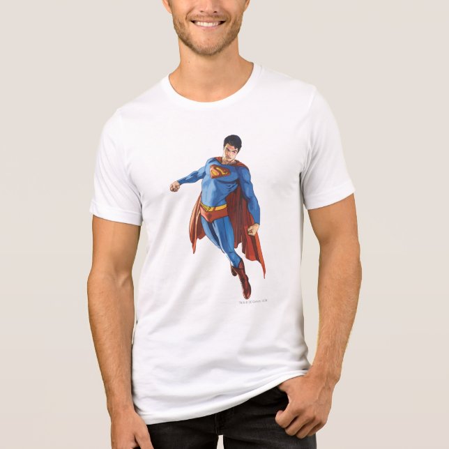 Camiseta Super-Homem Olhando para Baixo (Frente)