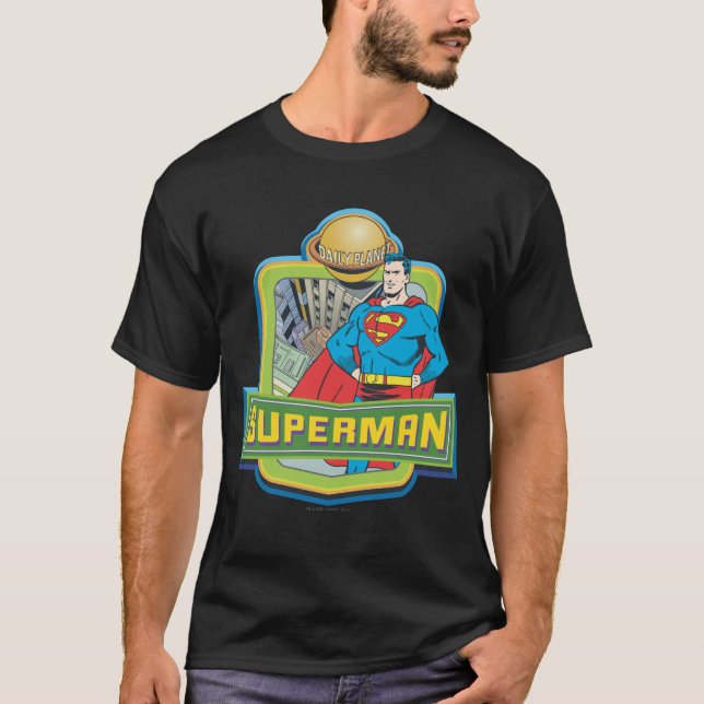 Camiseta Super-Homem - Planeta Diário (Frente)