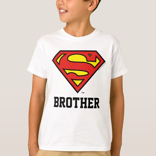 Camiseta Super-Homem| Super Irmão (Frente)