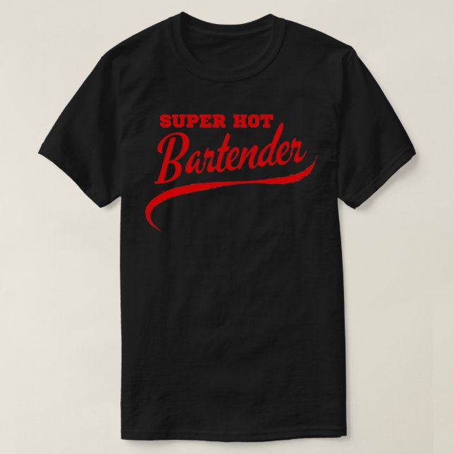 Camiseta Super Hot Barman (Frente do Design)