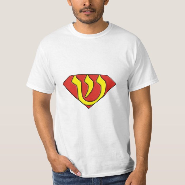 Camiseta Super judeu (Frente)
