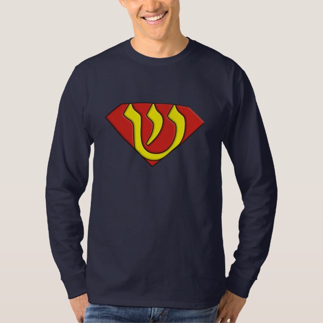 Camiseta Super judeu (Frente)