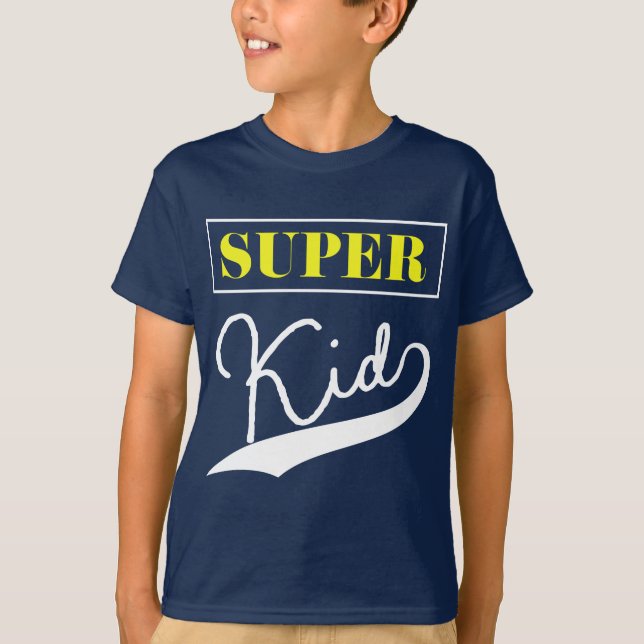 Camiseta Super Kid (Frente)