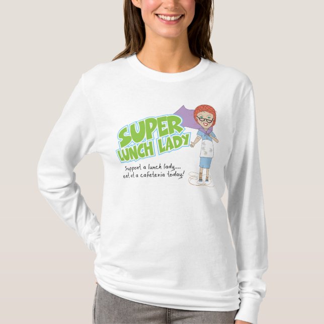 Camiseta Super Lady do Almoço (Frente)