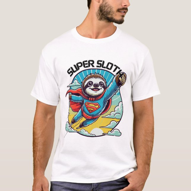 Camiseta Super Lama - Design de Lama Engraçado e Adorável (Frente)