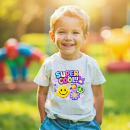Camiseta Super Legal de Carinha Feliz Y2K para Cri