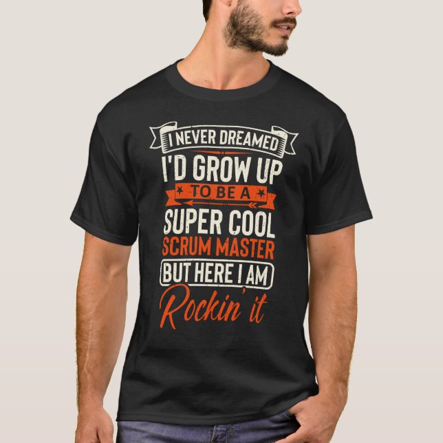 Camiseta super legal mestre de crum (Frente)