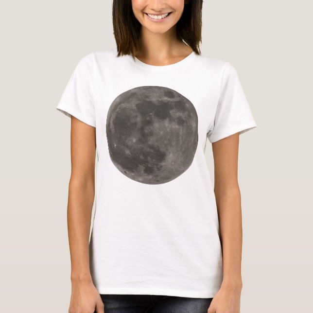 Camiseta Super Lua - Mágica Celestial e Víblias Cósmicas (Frente)