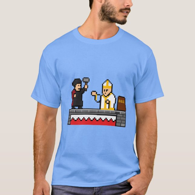 Camiseta Super Luther Bros (Frente)