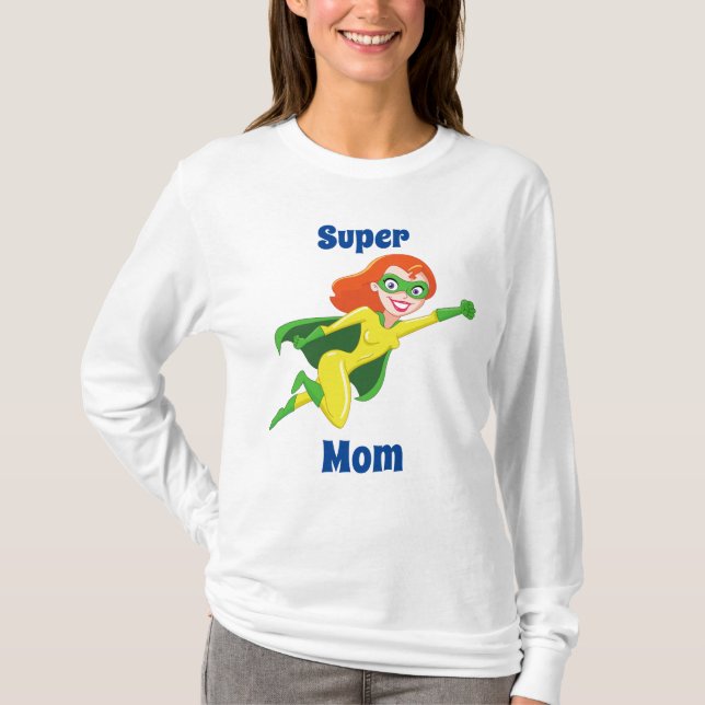 Camiseta Super Mãe (Frente)