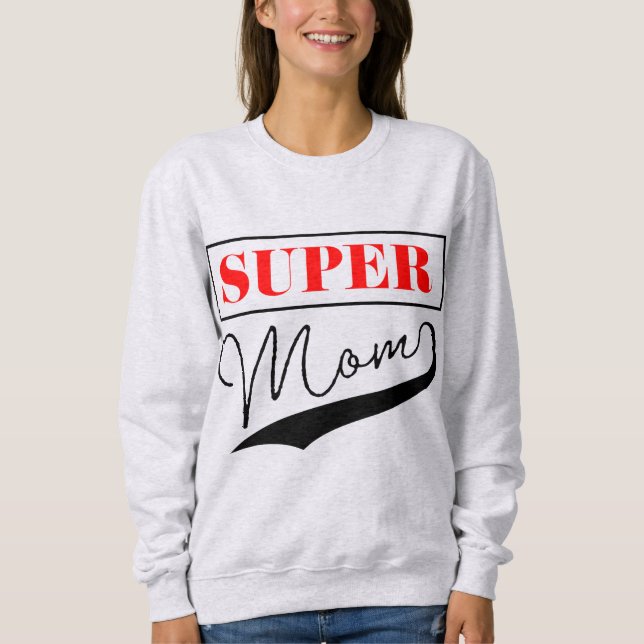 Camiseta Super Mãe (Frente)