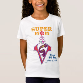 Camiseta super mãe