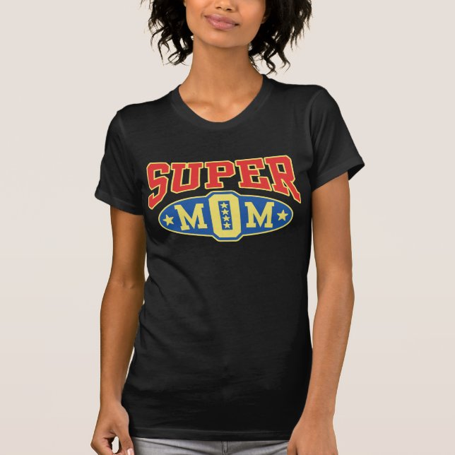 Camiseta Super Mãe (Frente)