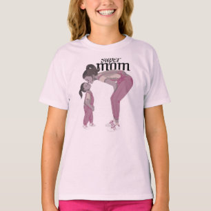 Camiseta Super Mãe e Amor de Filha