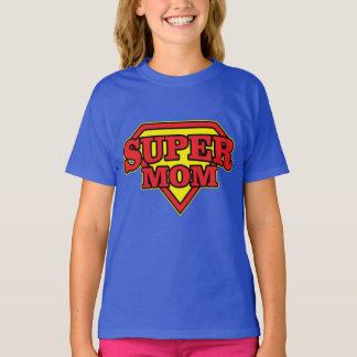Camiseta Super Mãe Hero Design
