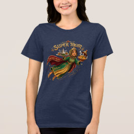Camiseta Super Mãe Marroquina - Presente do Dia das Mães