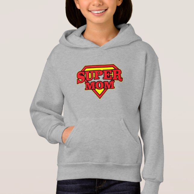 Camiseta Super-Mãe - Símbolo da Força (Frente)