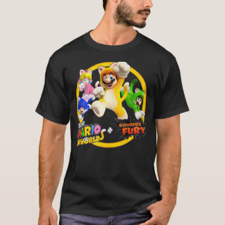 Camiseta Super Mario 3D World Bowser's Fury Cat Suit Group