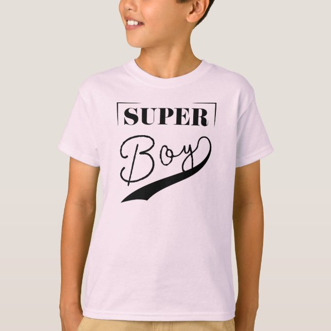 Camiseta Super Menino (Frente)