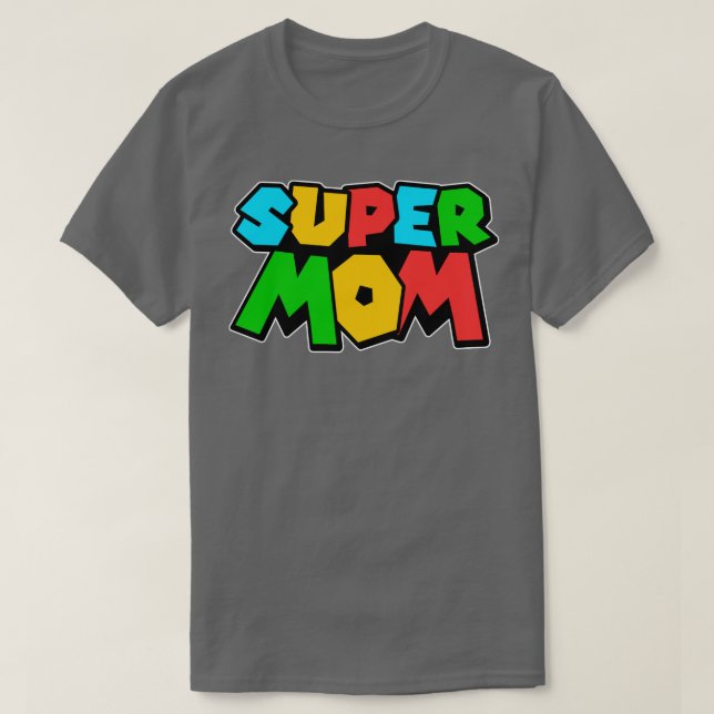 CAMISETA SUPER MOM (Frente do Design)