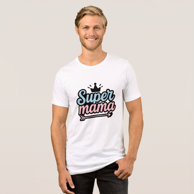 Camiseta Super Mom (Frente Completa)